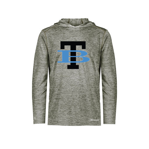 [FOLHCGGY-YS-LOGO1] Decker Youth Charge Hoodie (Youth S, Gray, Logo 1)